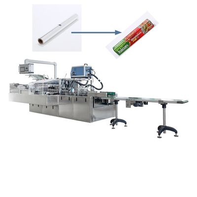 65 箱/分 生産効率 アルミホイルロール用 箱箱包装機