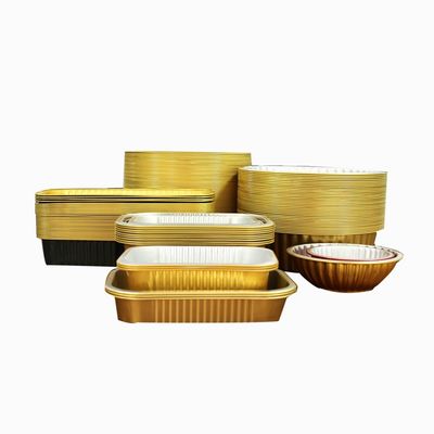 食品輸送のための最大直径の使い捨てアルミホイルコンテナをカスタマイズする