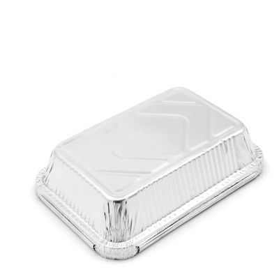 環境に優しいアルミニウムホイル容器 方形食品 持ち出すパン皿