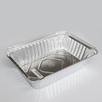 環境に優しいアルミニウムホイル容器 方形食品 持ち出すパン皿