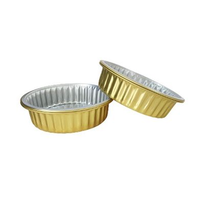 パルプ 鋳造 プロセス 色とりどりのデザインの長方形アルミホイル食品容器