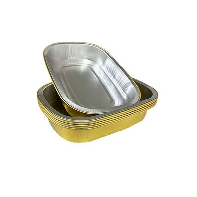 アルミニウムホイール 食品容器 熱冷 リサイクル可能 食事準備 使い捨て シルバーホイール トレイ