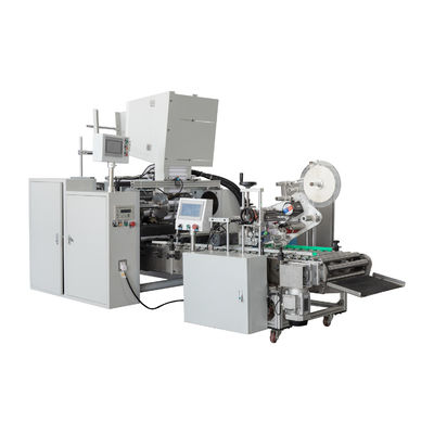 5.5kw エンド 電動駆動フィルム切断回巻き機 アルミホイール印刷用