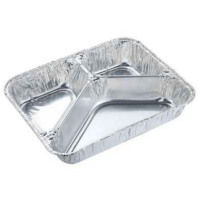 ペットフード 梱包容器 方形 使い捨て ランチボックス アルミニウム 食品容器