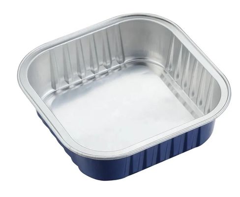 ペットフード 梱包容器 方形 使い捨て ランチボックス アルミニウム 食品容器