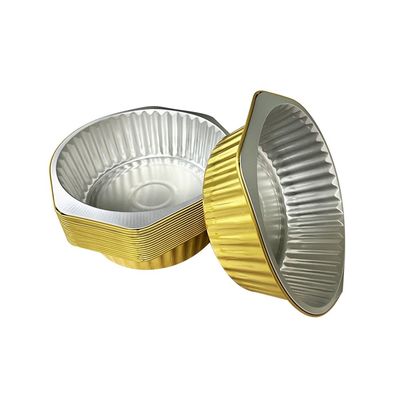 環境 に 優しい 利点 使い捨て 巻き巻き アルミニウム フィルム 丸い 深い 容器