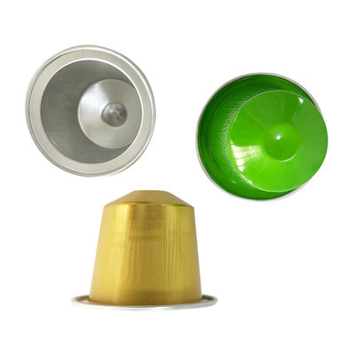 1回使用できる容器 オムカラー アルミ製紙 カフェカプセル 環境に優しい選択