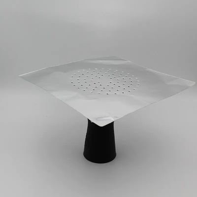 シルバー フーカ シシャ アルミ製紙 タバコ碗用アクセサリー用の穴付き
