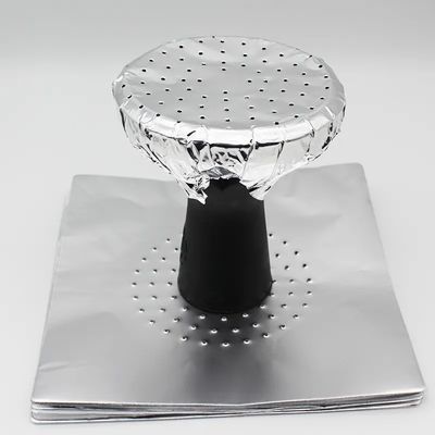 フーカ紙 0.03mm 厚さ 120mm 幅 8011合金と銀の丸いアルミホイル