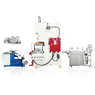 7.5KW メインモーターパワー アルミニウム食品容器製作機械