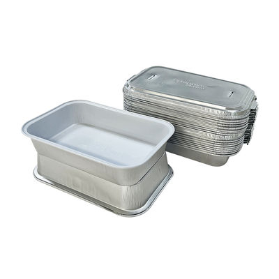食品 包装 アルミ製紙容器 持ち帰り用の蓋付き 食品 包装 円形のトレイ