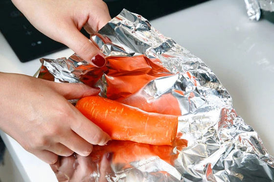 バーベキュー用アルミホイルロール 片置オーブン 焼肉 複合処理