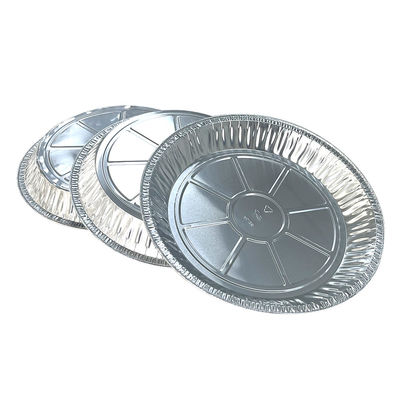 環境に優しいアルミニウムホイール食品容器のためのカスタムオーダーシルバーホイールトレイ