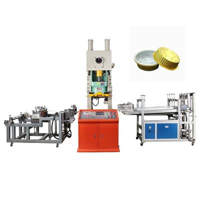 半自動 アルミホイル 食品トレイ コンテナ 製造 機械 240mm スライド ストローク
