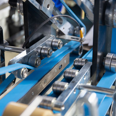 ケースパッケージングのための自動紙箱折りたたみ粘着機 マックス.作業幅350mm