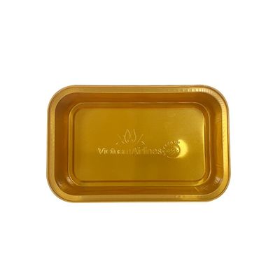 環境に優しい食品容器 航空用一次性アルミ製チンホイールトレイ