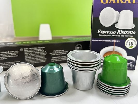 食品 アルミ カフェ カプセル ネスプレッソ 保存用のコンパティブル 空き カプセル ポッド