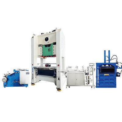 7.5KW メインモーターパワー アルミホイルコンテナを作る機械