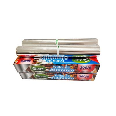 食品品類の持ち帰り包装のための銀用家用アルミホイルロール8011
