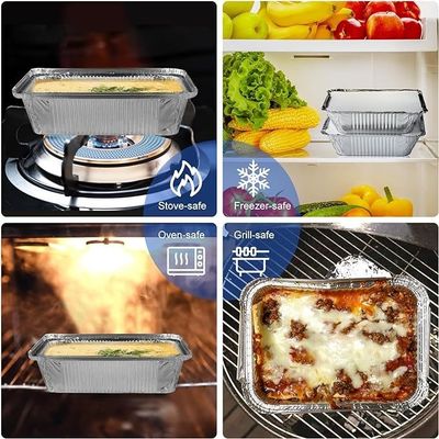 クリスマス・ケータリングの食事の準備のための使い捨ての特殊機能のアルミホイル容器
