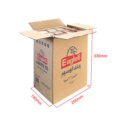食品級 家庭用 5m~300m 重用 アルミホイルロール パーソナライズされたカラーボックス