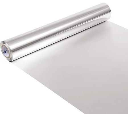 12" 18" 25ミクロン厚の銀アルミホイル紙 キッチングリリングとパン